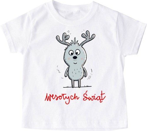 Koszulka świąteczna dla dziecka santa97