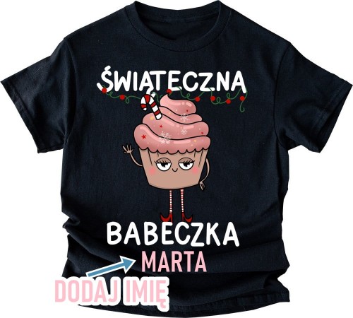 koszulka świąteczna babeczka Z IMIENIEM.jpg