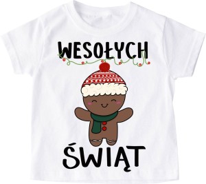 Świąteczna koszulka dla dziecka