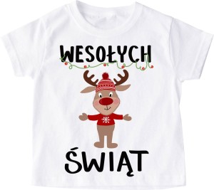 Świąteczna koszulka dla dziecka 
