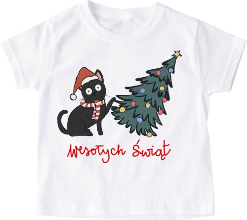 Świąteczna koszulka dla dziecka santa130