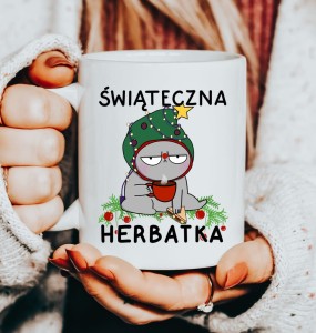 Śmieszny kubek na mikołajki 