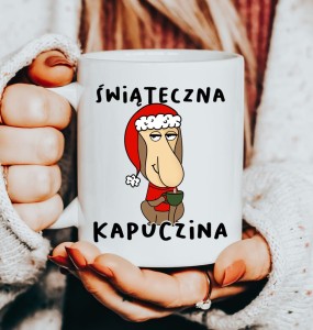 Śmieszny kubek na mikołajki