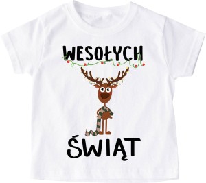 Koszulka na mikołajki dla dziecka mug4