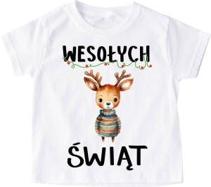 Koszulka na mikołajki dla dziecka mug12