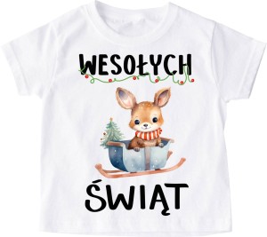 Koszulka na mikołajki dla dziecka mug17