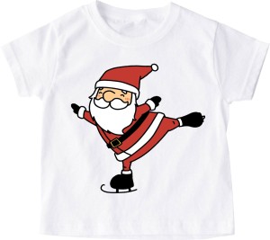 Koszulka z mikołajem dla dziecka funnysanta2