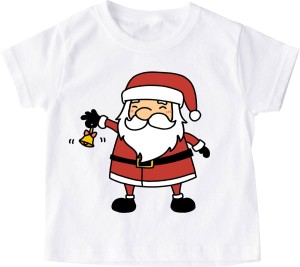 Koszulka z mikołajem dla dziecka funnysanta6
