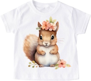 Koszulka z wiewiórką dla dziecka wiewiórka4