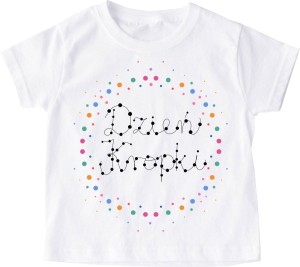Koszulka W KROPKI NA DZIEŃ KROPKI do przedszkola