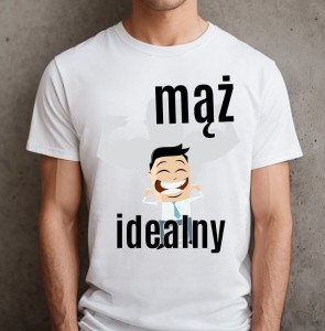 FAJNA MĘSKA KOSZULKA NA PREZENT