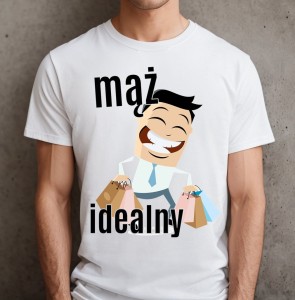 FAJNA MĘSKA KOSZULKA NA PREZENT