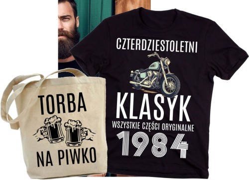 PREZENT NA 40 URODZINY ZESTAW KOSZULKA PLUS TORBA.jpg
