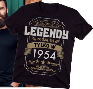 męska Koszulka na 70 LEGENDY 1954