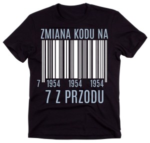 ZMIANA KODU NA 7 Z PRZODU KOSZULKA MĘSKA NA 70 URODZINY.jpg