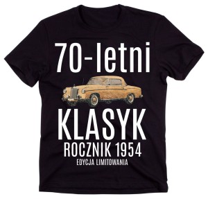 KOSZULKA NA 70 URODZINY 70 LETNI KLASYK 1954.jpg