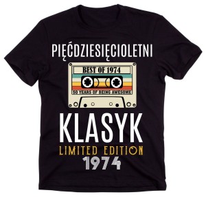 KOSZULKA NA 50 URODZINY PIĘĆDZIESIĘCIOLETNI KLASYK LIMITED EDITION.jpg