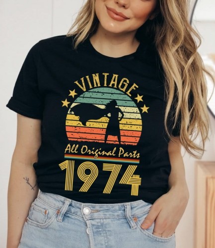 koszulka damska na 50 urodziny vintage all original partd 1974.jpg