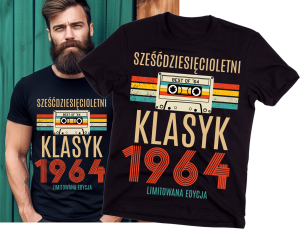 koszulka na 60 urodziny MĘSKA CZARNA Z NADRUKIEM.png