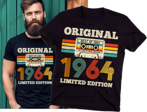 męska koszulka na 60 - original 1964.png