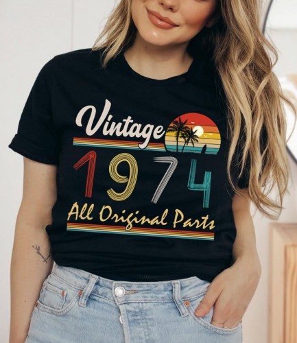 KOSZULKA DAMSKA NA 50 URODZINY VINTAGE 1974 ALL.jpg