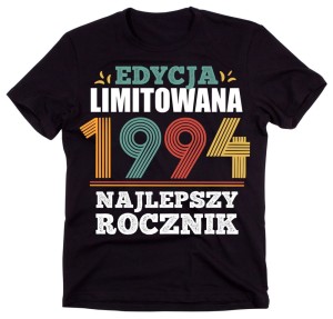 męska koszulka na 30 urodziny edycja limitowana 1994 v.jpg