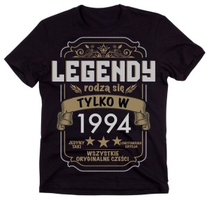 koszulka męska na 30 urodziny legendy rodzą się 1994.jpg