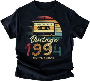 damska koszulka 30 urodziny vintage 1994 z kasetą.jpg