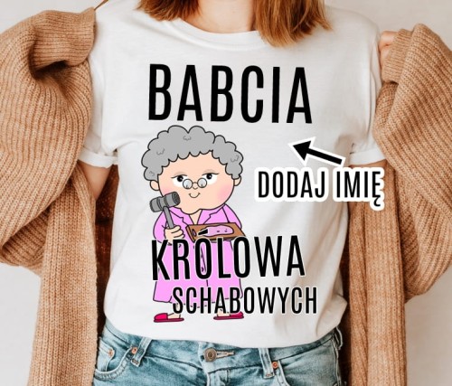 Koszulka na dzień babci - królowa schabowych