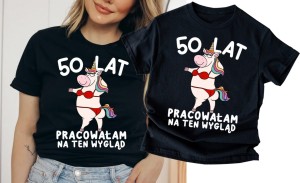 damska koszulka na 50 urodziny czarna.jpg