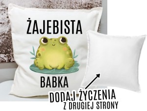 PODUSZKA Z DEDYCKACJĄ NA PREZENT DLA KOLEŻANKI 