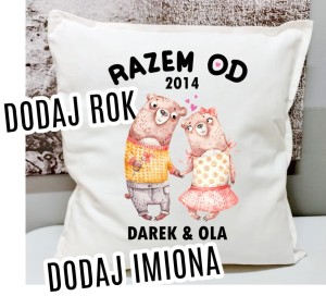 PODUSZKA NA WALENTYNKI PREZENT DLA DZIEWCZYNY