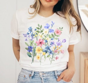 koszulka wielkanocna w wiosenne kwiaty kwiatki7 