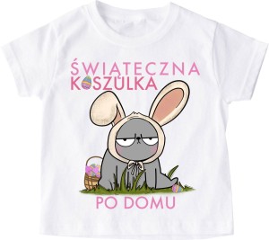 koszulka zajączkiem na wielkanoc 
