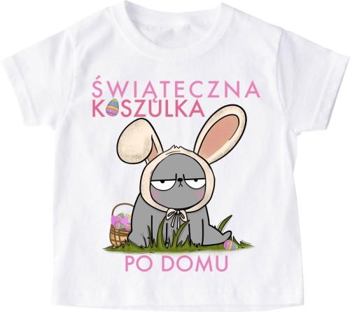 FAJNA KOSZULKA Z ZAJACZKIEM DLA DZIECKA NA WIELKANOC.jpg