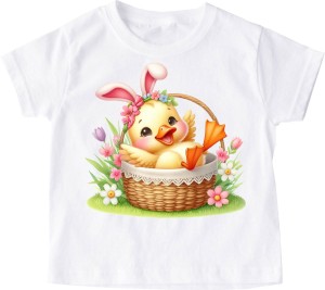 koszulka kurczaczkiem dla dziecka easter138