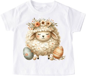 koszulka Z barankiem dla dziecka na wielkanoc easter148