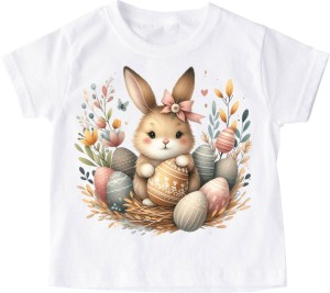 koszulka z zajączkiem dla dziecka na wielkanoc easter150