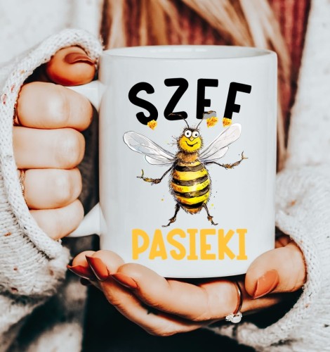 Kubek dla pszczelarza szef pasiek.JPG