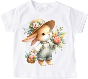 Dziecięca koszulka z zajączkiem bunny309