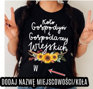 Koszulka dla koła gospodyń i gospodarzy wiejskich - damska 