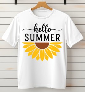 Wakacyjna damska koszulka