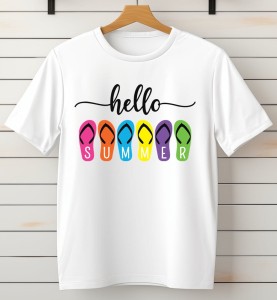 Wakacyjna damska koszulka