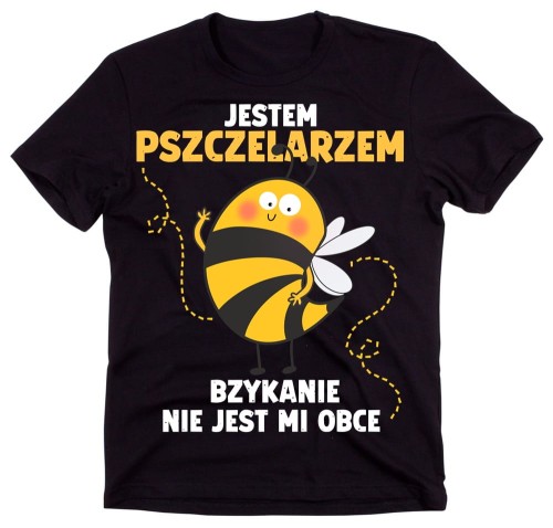 męska koszulka dla pszczelarza