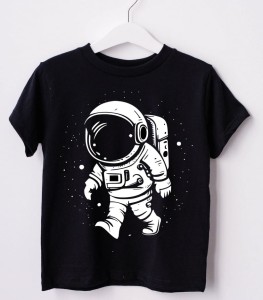 koszulka z astronautą dla chłopca 