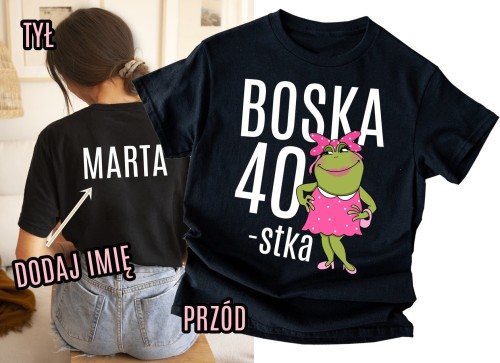 damska koszulka na 40 z imieniem.jpg