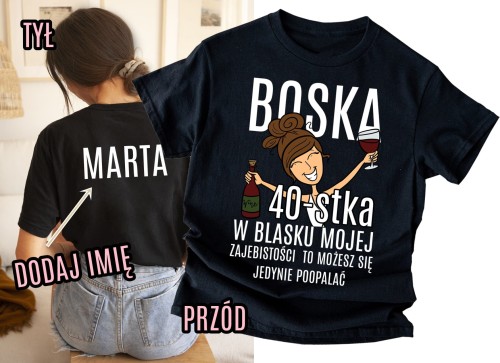 damska koszulka na 40 z imieniem.jpg