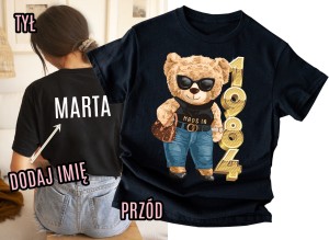 DAMSKA koszulka z imieniem na 40 urodziny