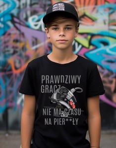 koszulka dla syna gracza 