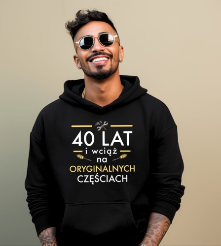Męska bluza na 40 urodziny